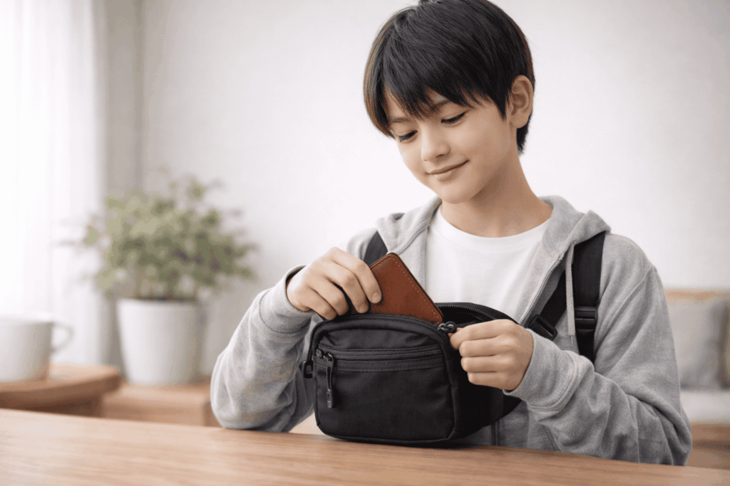  middle-school-boy-the-north-face-wallet