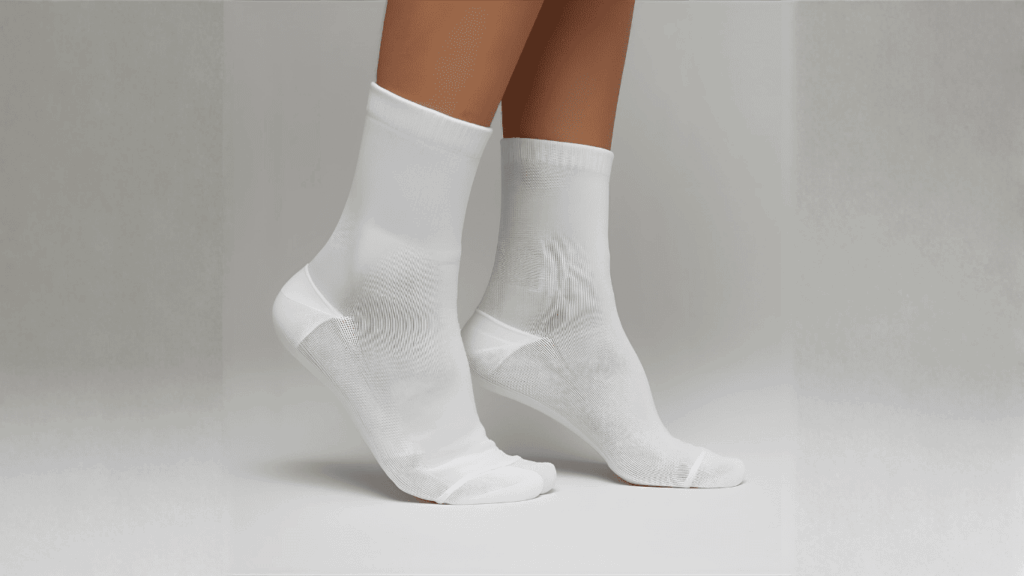白い靴下